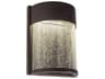 Rain Outdoor Wall Light Bronze LED Sconce