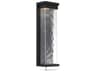 Vitrine Outdoor LED Wall Sconce in Black