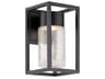 Structure LED Outdoor Wall Sconce Black