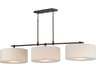 Bongo 3-Light Oil Rubbed Bronze Drum Island Pendant