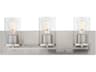 Lateral 3- Light Satin Nickel Vanity