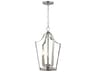 Arden 3- Light Satin Nickel Lantern Pendant