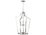 Arden 6- Light Satin Nickel Lantern Pendant