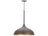 Fleur 1-Light Black Gold Pendant