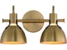 Dusk 2- Light Satin Brass Vanity