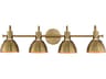 Dusk 4- Light Satin Brass Vanity