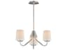 Durham 3- Light Satin Nickel Chandelier