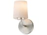Durham 1-Light Satin Nickel Wall Sconce