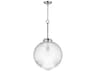 Kasbah 1-Light Satin Nickel Globe Pendant