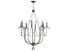Formosa 8-Light Golden Noir Brown Candelabra Chandelier