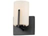 Dart 1-Light Black Wall Sconce