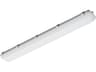 Vaportight 1- Light White Linear Flush Mount