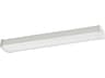 Led Wrap 1- Light White LED Linear Flush Mount