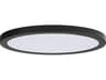 Chip 1- Light Black LED Round Flush Mount