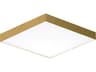 Trim 1- Light Satin Brass Flush Mount