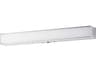 Edge 1-Light Polished Chrome Vanity Light