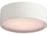 Prime 1-Light White LED Drum Flush Mount