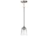 Hudson 1- Light Satin Nickel Cylinder Mini Pendant