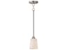 Hudson 1- Light Satin Nickel Cylinder Mini Pendant