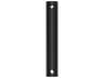 6" Down Rod, 89909, 994459, Black
