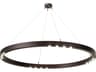 16-Light6-Light Mahogany Bronze LED Round Pendant