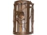 Whispering Pines 1-Light Crystal Idalight Bronze Traditional Wall Sconce