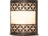 Cardiff 1-Light Sahara Taupe Idalight Bronze Wall Sconce