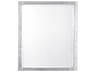 Divinity Aluminum Rectangular Wall Mirror
