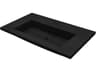Capistrano Charcoal 36" Vanity Top with Integral Trough