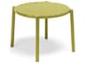 Doga Resin Pera Round Outdoor End Table