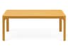 Net Outdoor Coffee Table in Mustard