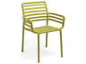 Doga Resin Pera Patio Dining Arm Chair