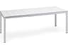 Rio Extendable Outdoor Dining Table White