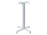 Fiore Aluminum Bianco Bar Height Table Base
