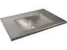Cozumel Brushed Nickel 30" Vanity Top