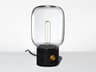 Ionic Crystal Black Marble Table Lamp