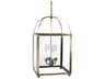 Foyer 4-Light Brass Pendant