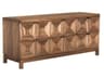 Musashi 6-Drawers Brown Walnut Wood Double Dresser