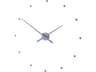 OJ Steel Blue Wall Clock