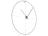 Bilbao Black Walnut Wall Clock