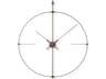 Bilbao Premium Black Walnut Wall Clock