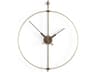 Mini Barcelona Brass Wall Clock