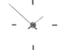 Tacon Graphite Walnut Wall Clock