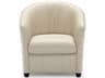 Veronica Leather Accent Chair Swivel