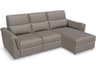 Amorevole Leather Sectional Sofa
