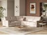 Amorevole Leather Sectional Sofa