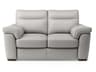 Brivido Leather Loveseat