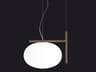 Alba 1-Light Anodic Bronze Glass Globe Pendant