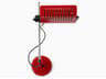 Colombo 1-Light Anodic Red Wall Sconce