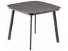 Eiland Aluminum Square Dining Table